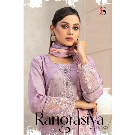 DEEPSY SUITS BY RANGRASIYA LAWN 25 FANCY SUITS