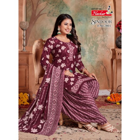 FANCY COTTON PUNJABI STYLE PATIYALA DRESS