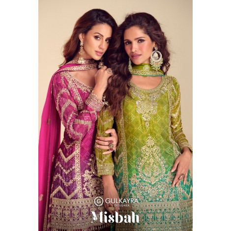 GULKAYRA DESIGNER BY MISBAH CHINNON SALWAR SUIT