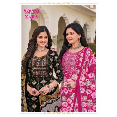 KAVYA ZARA VOL 16 PURE CAMBRIC COTTON TOP