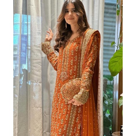 NEW SUPER HIT DESIGNE COLLECTION LONG KURTI BOTTOM WITH DUPATTA