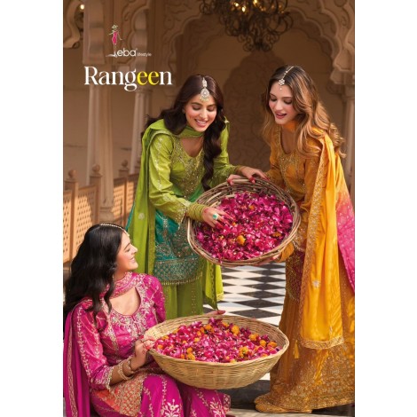 RANGEEN PALAZZO EBA LIFE STYLE HEAVY CHINON DIGITAL PRINT