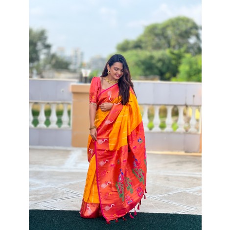SOFT PAITHANI SILK SAREE