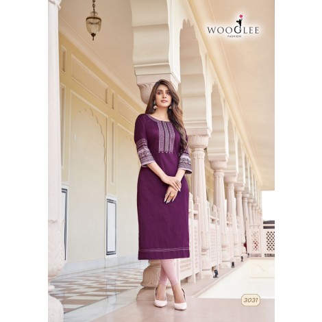Wooglee Salonee Vol 7 Fancy Kurtis
