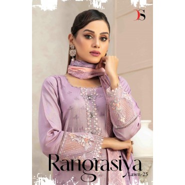 DEEPSY SUITS BY RANGRASIYA LAWN 25 FANCY SUITS