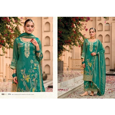 Designer Embroidered Simer Suits