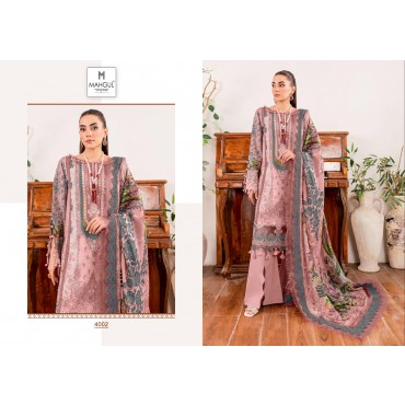 Designer Queen Court Lawn Cotton With Patch Work 