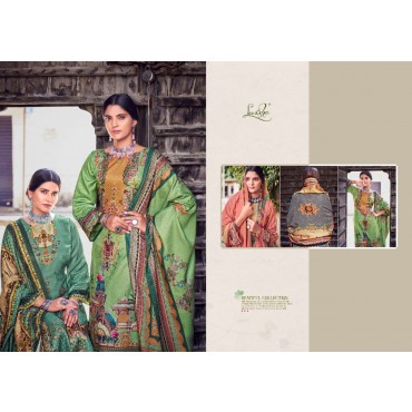 DIGITAL PRINTED PASHMINA SILK PAKISTANI SUIT IN SIX COLOURS