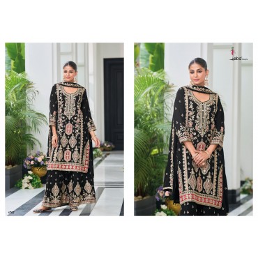Embroidered Designer Salwar Kameez Heavy Chinon With Emboidery Work