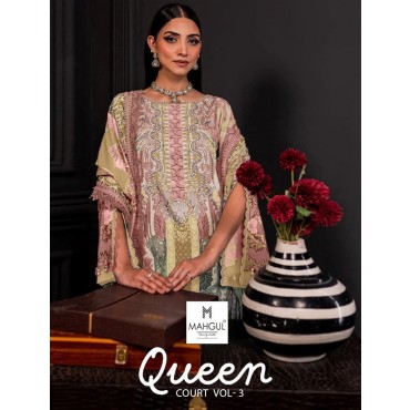 MAGHUL BY SHARADDHA NX QUEEN QOURT VOL 3 FANCY SUIT