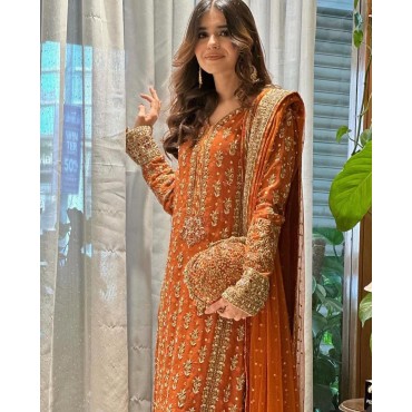 NEW SUPER HIT DESIGNE COLLECTION LONG KURTI BOTTOM WITH DUPATTA