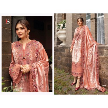 PURE COTTON PRINT WITH HEAVY EMBROIDERY PATCHES DEEPSY SUITS 