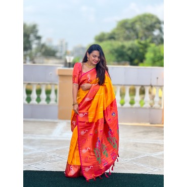 SOFT PAITHANI SILK SAREE