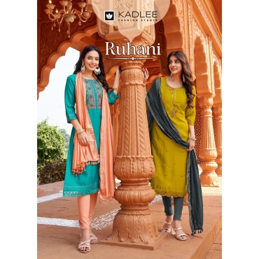Kadlee Fashion Studio Ruhani Fancy Kurtis 1001 to 1006 Series