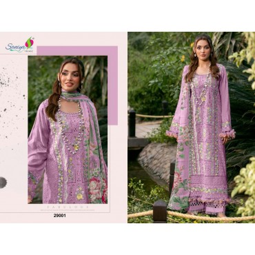 PREMIUM COTTON CHIKANKARI EMBROIDERED SUIT 