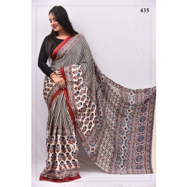 PREMIUM MUSLIN SILK SAREE 