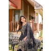 WOMEN'S PURE MASLIN DIGITAL PRINT WITH AARI HANDWORK SALWAR SUIT